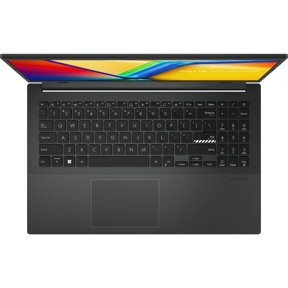 Ноутбук ASUS E1504GA-BQ550, черный, 15.6"(1920x1200 (матовый) WVA)/Intel Core i3 N305(3.8Ghz)/8192Mb