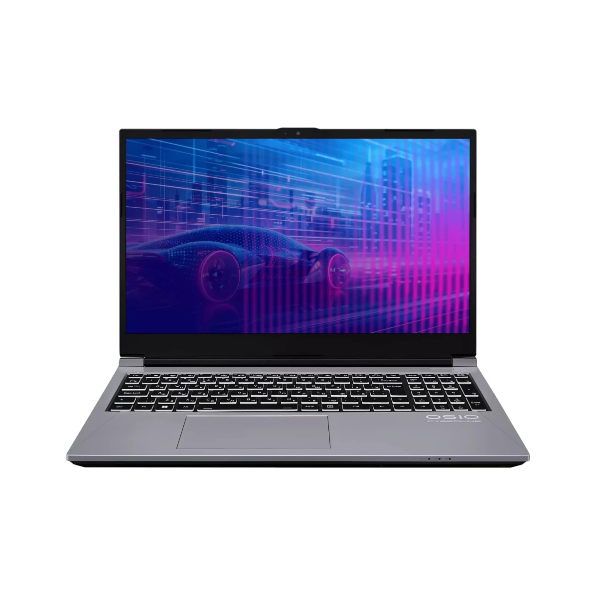 Ноутбук OSIO CyberLine C150i-002 серый i5-12600H /NVidia RTX 4050/16/512/NoOS/(Ghz)/Gb/Ext: + не МПТ