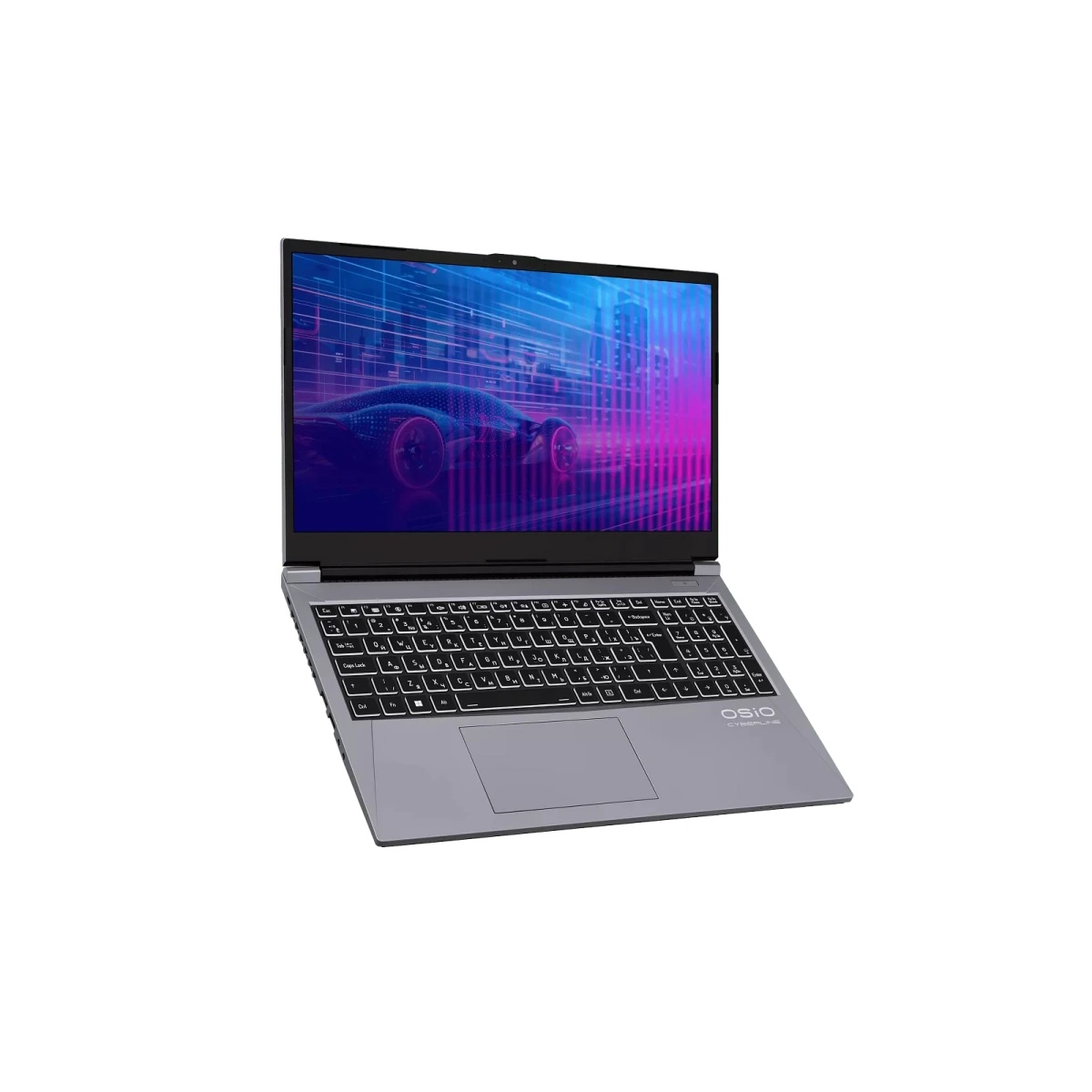 Ноутбук OSIO CyberLine C150i-002 серый i5-12600H /NVidia RTX 4050/16/512/NoOS/(Ghz)/Gb/Ext: + не МПТ