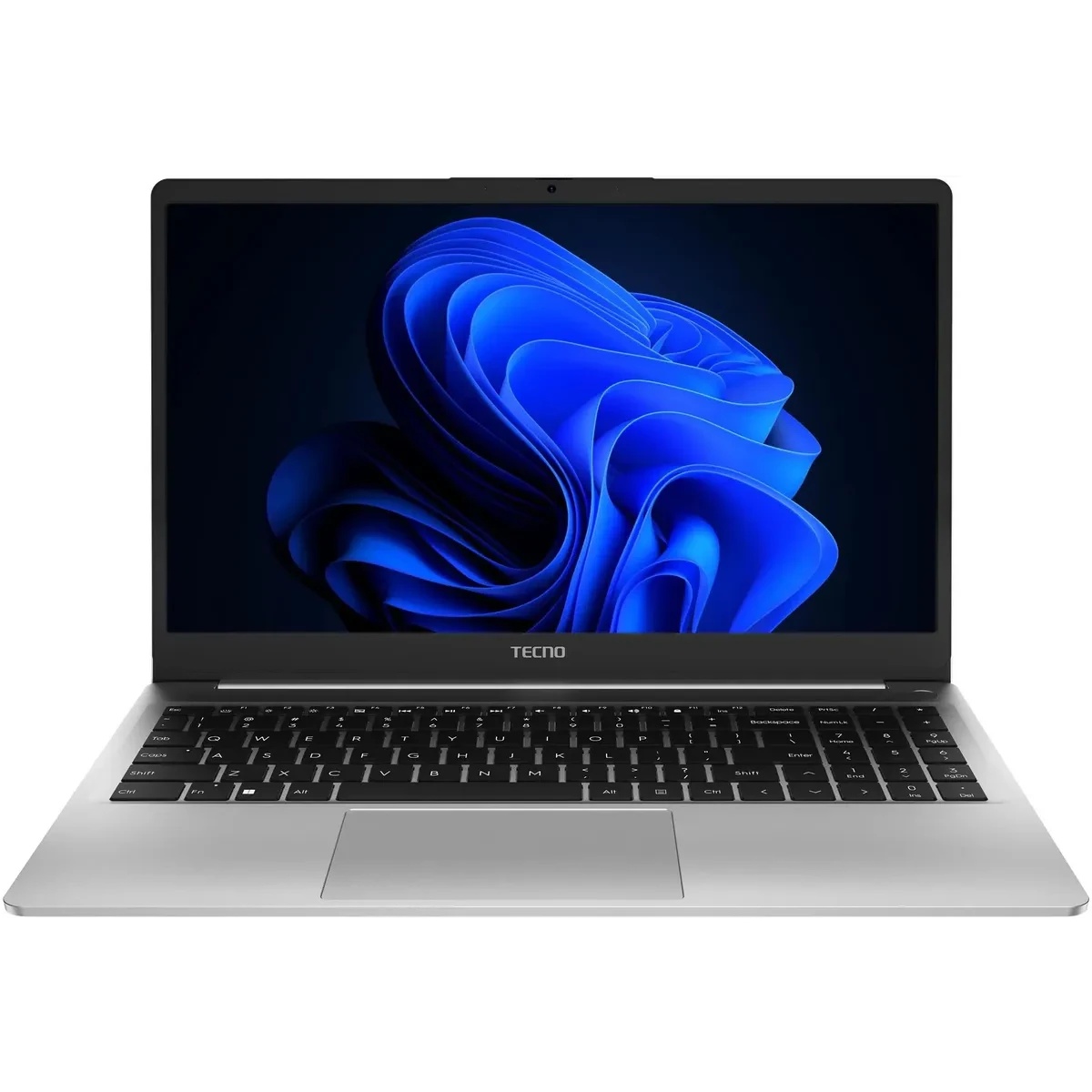 Ноутбук Tecno MegaBook K15SDA серебристый Ryzen 5 7430U 16Gb SSD512Gb AMD Radeon Graphics 15.6" IPS