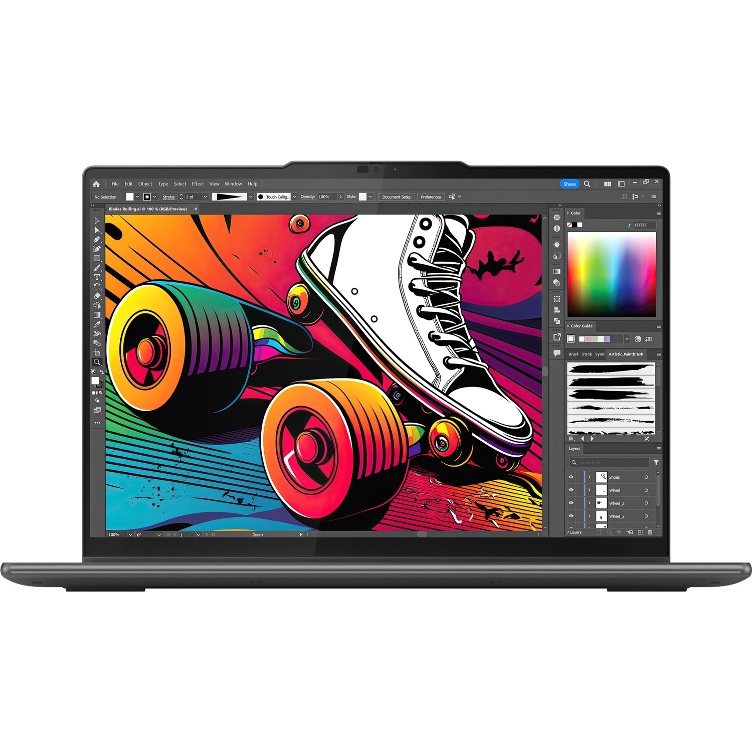Ноутбук Lenovo Yoga 7 2-in-1 14IML9 14" OLED Touch/Intel Core Ultra 5 125H 1.2Ghz/16384Mb/512SSDGb/n