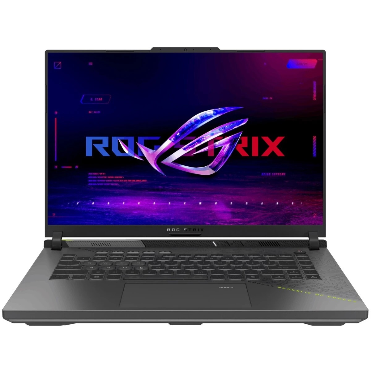 Ноутбук Asus ROG Strix G16 G614FR-S5054 серый Ryzen 9 9955HX 32Gb SSD1Tb NVIDIA GeForce RTX5070Ti 12