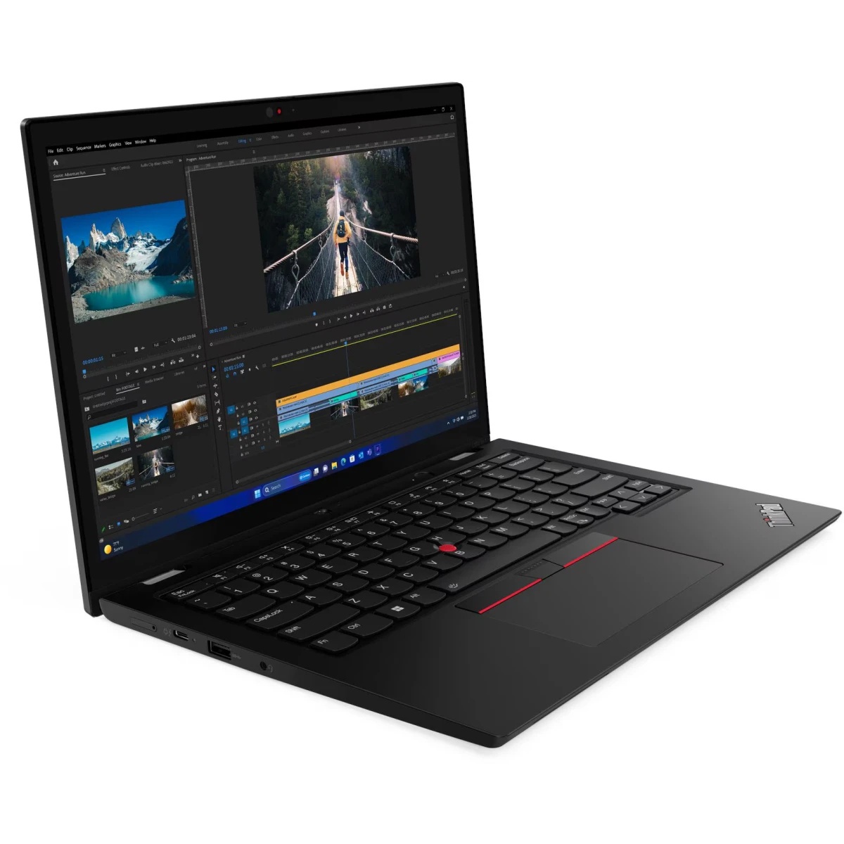 Ноутбук ThinkPad L13 2-in-1 Gen 5 13.3" WUXGA (1920x1200) Touch IPS 300N, Ultra 7 155U, 16GB LPDDR5,