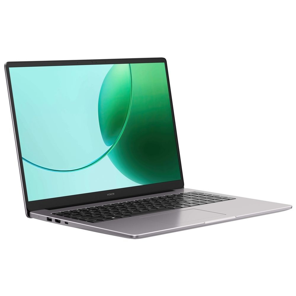 Ноутбук HONOR MagicBook X16 серый AMD Ryzen 5 6600H/16Gb/SSD512Gb/16"/IPS/WUXGA/1920x1200/60Hz/NoOS