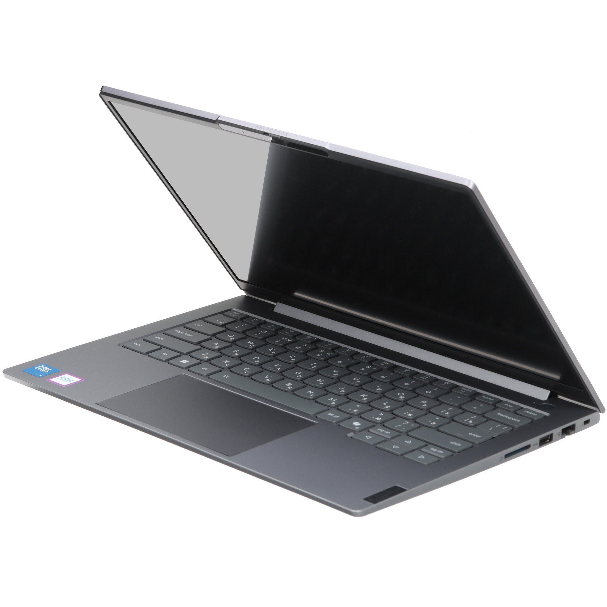 Ноутбук 14" IPS WUXGA LENOVO ThinkBook 14 G8 IRL grey (Core 5 210H/32Gb/1Tb SSD/VGA int/FP/noOS ) ((