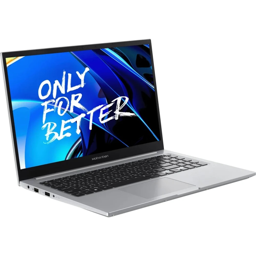 Ноутбук Maibenben M553 Ryzen 3 5300U 8Gb SSD512Gb AMD Radeon 15.6" IPS FHD (1920x1080) Linux silver