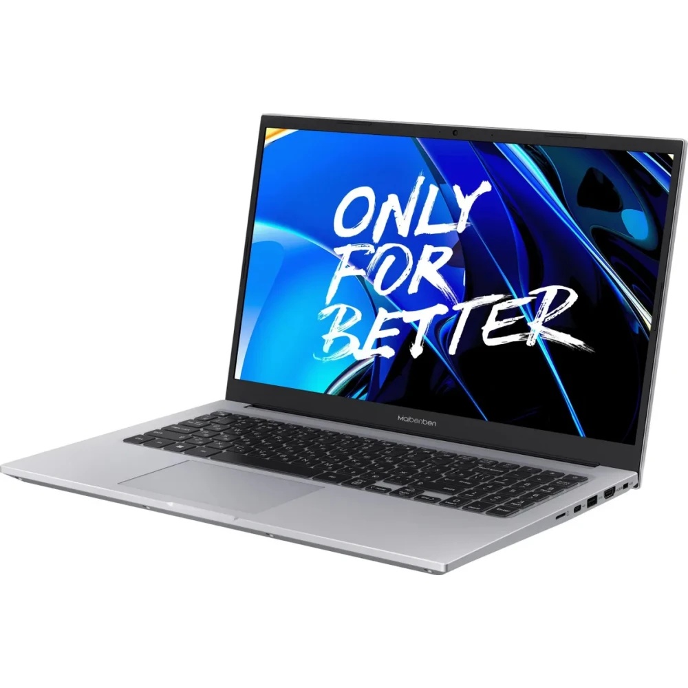 Ноутбук Maibenben M553 Ryzen 3 5300U 8Gb SSD512Gb AMD Radeon 15.6" IPS FHD (1920x1080) Linux silver