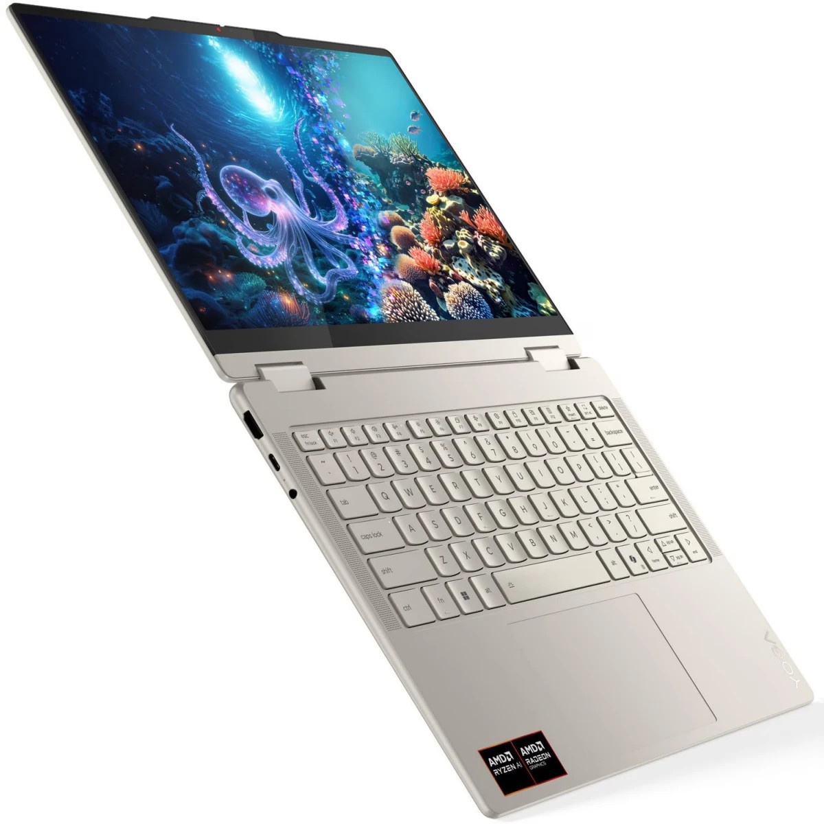 Ноутбук Lenovo Yoga 7 14AKP10 Ryzen AI 5 340 24Gb SSD1Tb AMD Radeon 840M 14" OLED Touch WUXGA (1920x