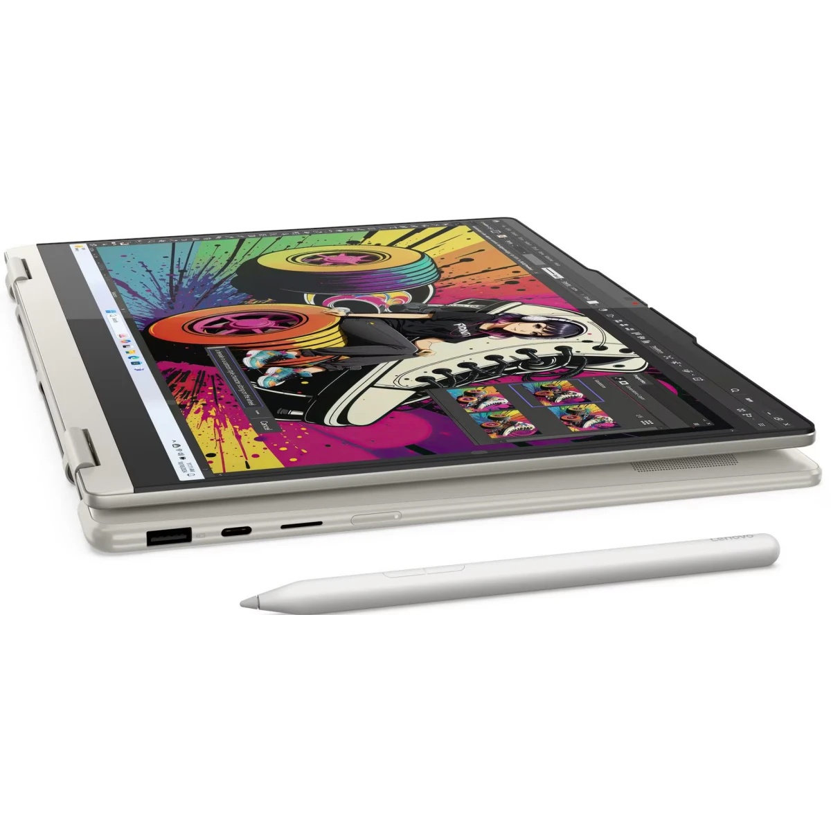 Ноутбук Lenovo Yoga 7 14AKP10 Ryzen AI 5 340 24Gb SSD1Tb AMD Radeon 840M 14" OLED Touch WUXGA (1920x