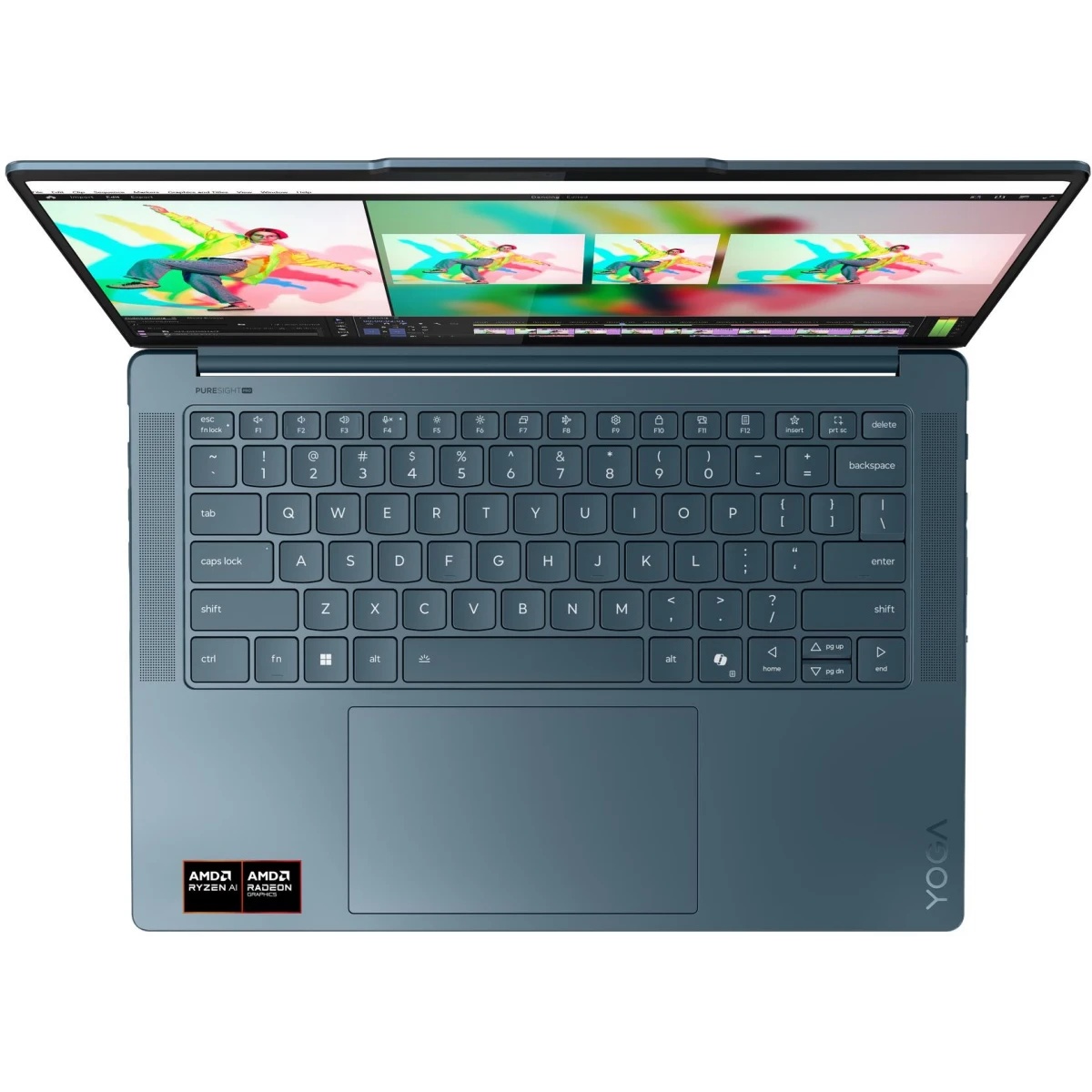 Ноутбук Lenovo Yoga Pro 7 14AKP10 Ryzen AI 7 350 32Gb SSD1Tb AMD Radeon 860M 14.5" OLED 3K (2944x184