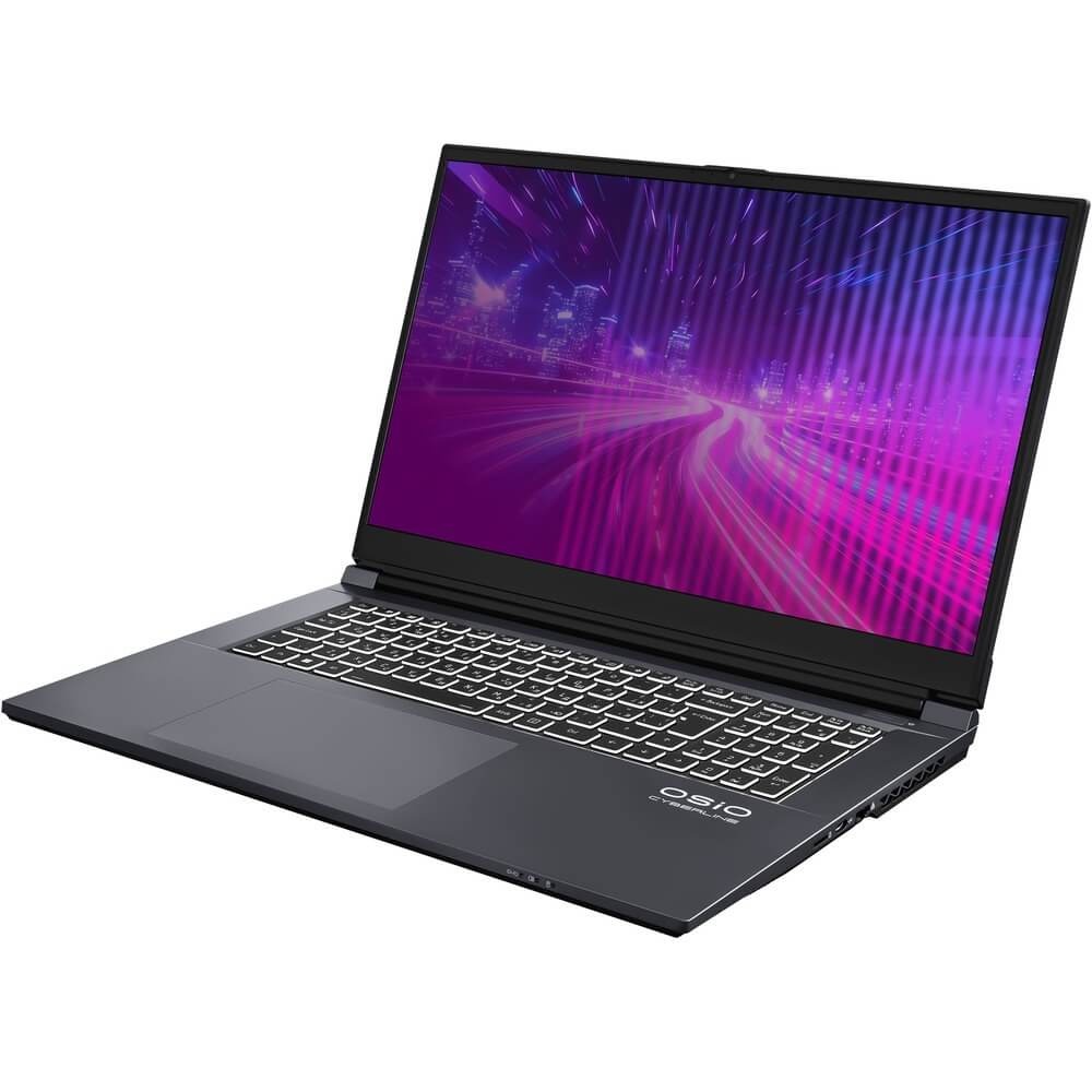 Ноутбук Osio CyberLine C170i-001 темно-серый Core i5 12600H 16Gb SSD512Gb NVIDIA RTX 3050 6Gb 17.3"