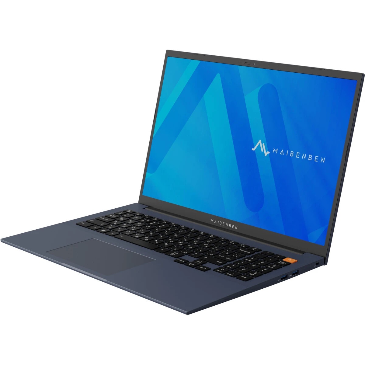 Ноутбук Maibenben M16C-R576UM 16" WUXGA IPS, AMD R5-7640HS, 16Gb, 512Gb SSD, Linux, синий