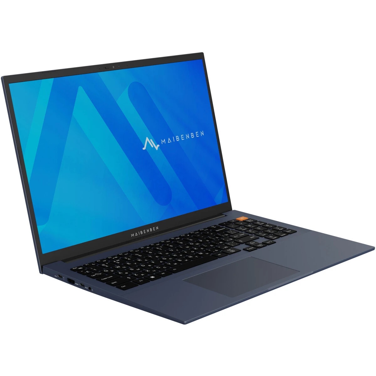 Ноутбук Maibenben M16C-R576UM 16" WUXGA IPS, AMD R5-7640HS, 16Gb, 512Gb SSD, Linux, синий
