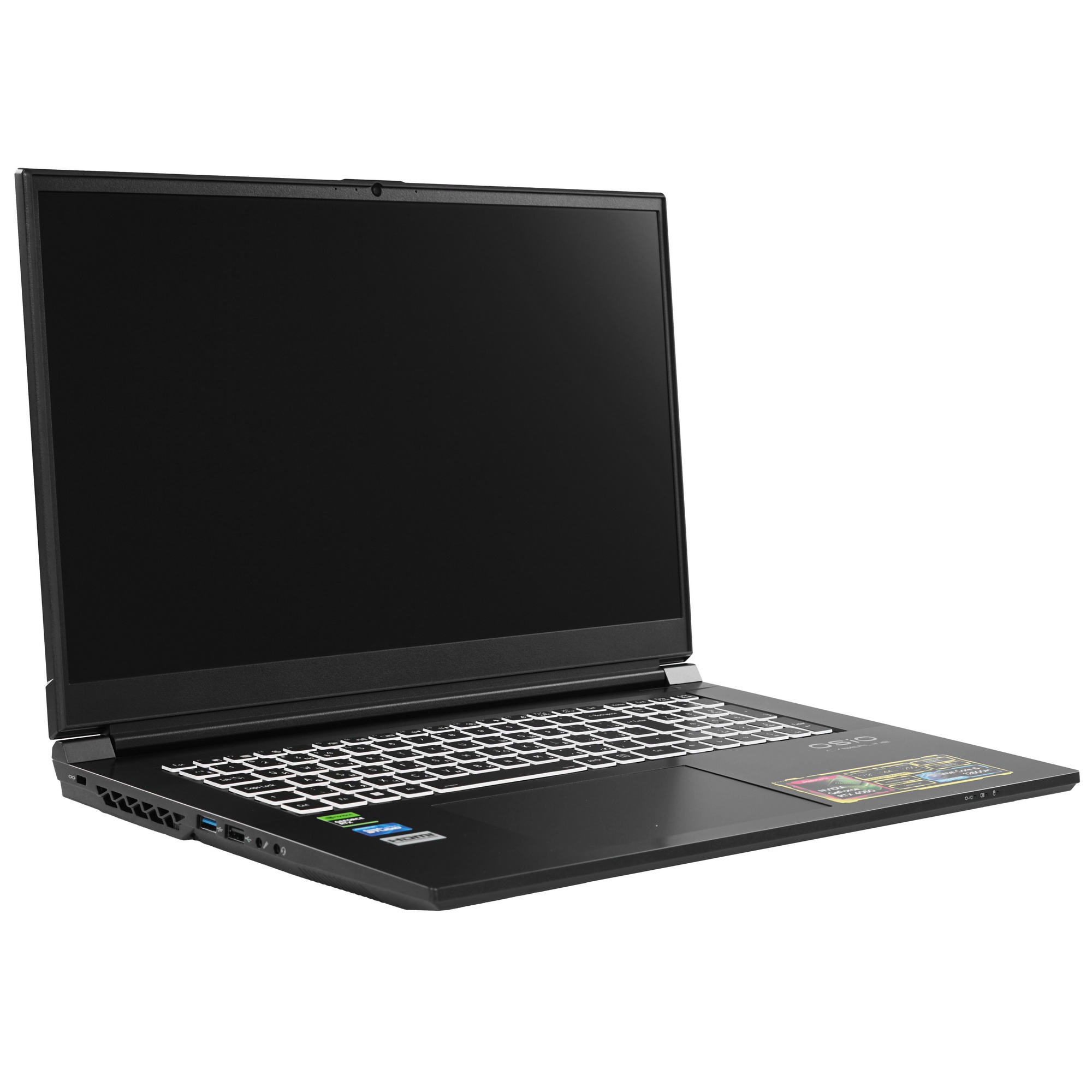 Ноутбук Osio CyberLine C170i-002 Core i5 12600H 16Gb SSD512Gb NVIDIA GeForce RTX4050 17.3" FHD (1920