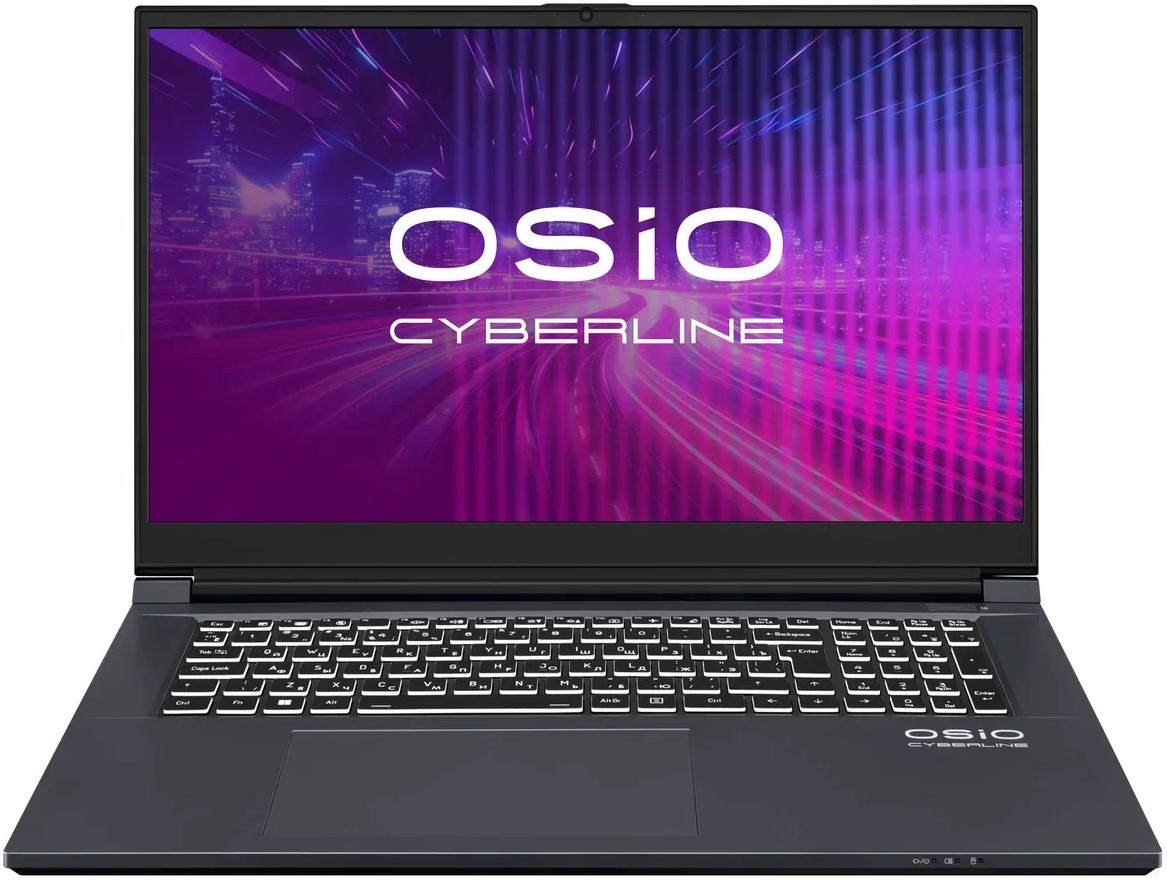 Ноутбук Osio CyberLine C170i-002 Core i5 12600H 16Gb SSD512Gb NVIDIA GeForce RTX4050 17.3" FHD (1920
