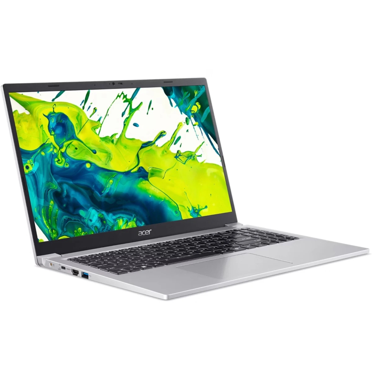 Ноутбук Acer Aspire Lite 15 AL15-36P-C9XQ серебристый Intel Core N150/8Gb/SSD256Gb/15.6"/IPS/FHD/192