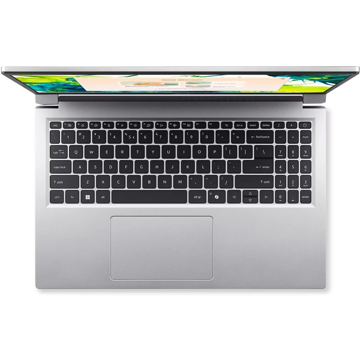 Ноутбук Acer Aspire Lite 15 AL15-36P-C9XQ серебристый Intel Core N150/8Gb/SSD256Gb/15.6"/IPS/FHD/192