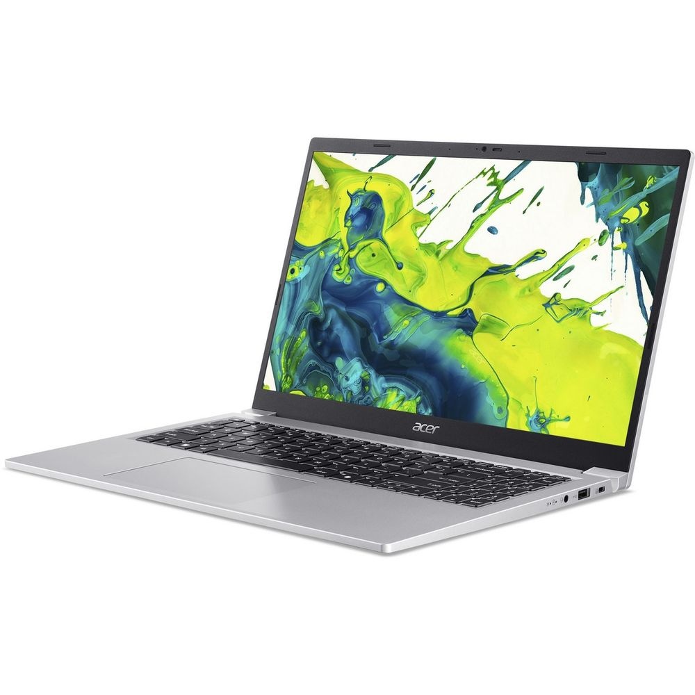 Ноутбук Acer Aspire Lite 15 AL15-36P-37A4 серебристый Intel Core 3 N350/8Gb/SSD256Gb/15.6"/IPS/FHD/1