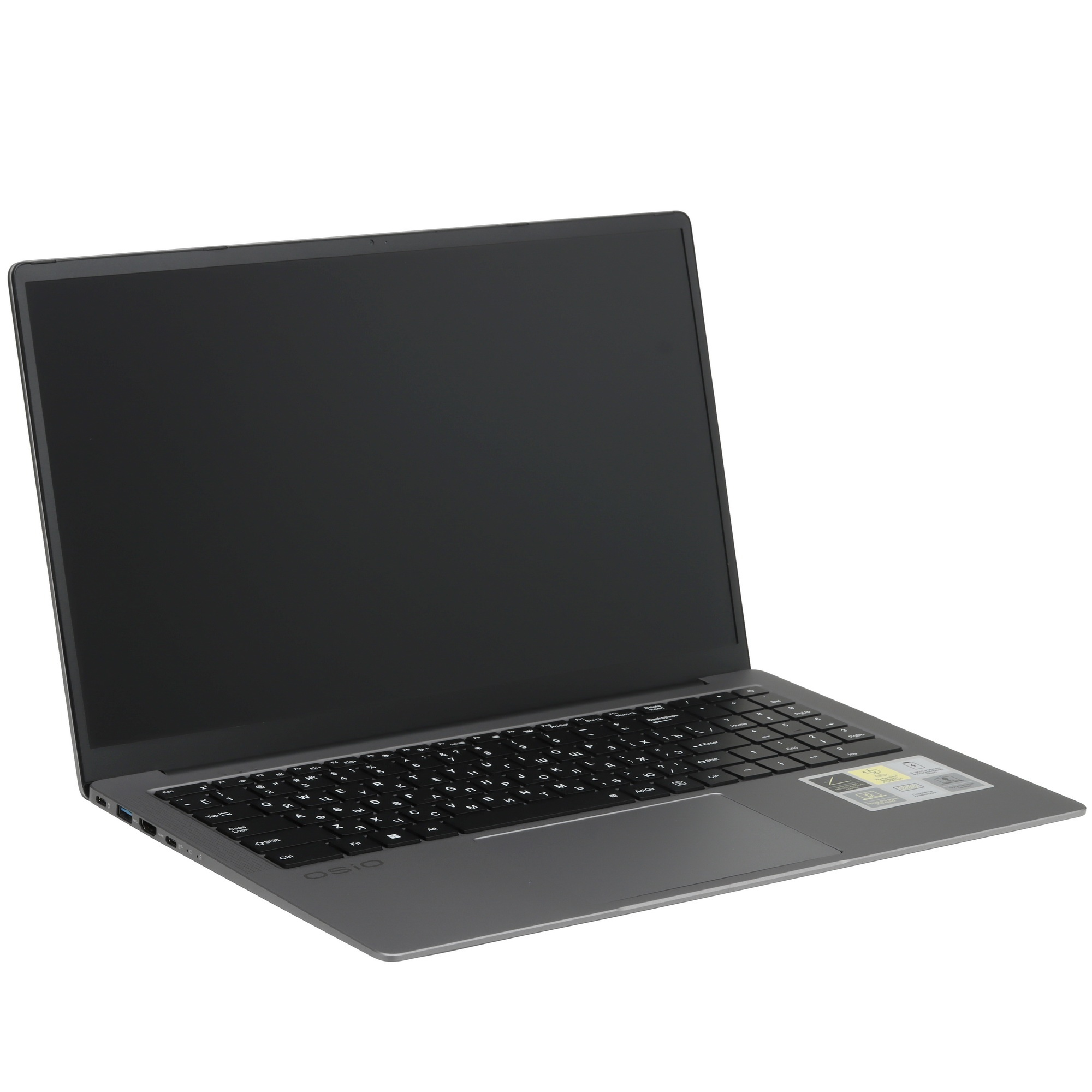 Ноутбук Osio FocusLine F160a-003 Ryzen 5 5500U 8Gb SSD512Gb AMD Radeon Graphics 16.1" IPS FHD (1920x