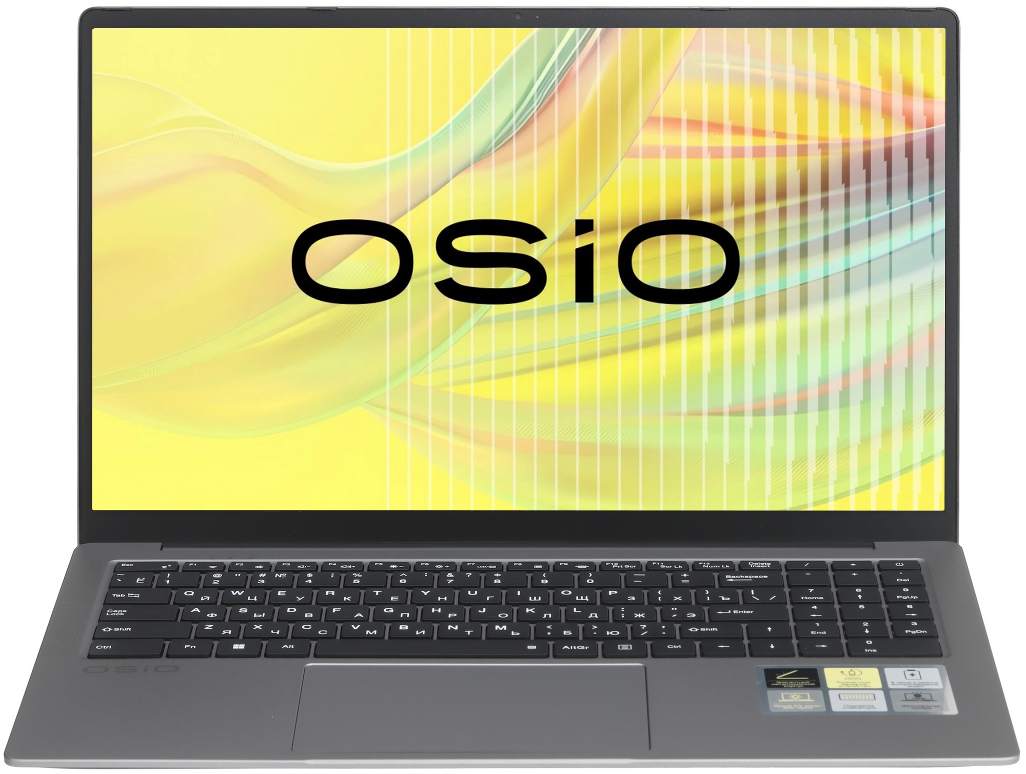 Ноутбук Osio FocusLine F160a-003 Ryzen 5 5500U 8Gb SSD512Gb AMD Radeon Graphics 16.1" IPS FHD (1920x