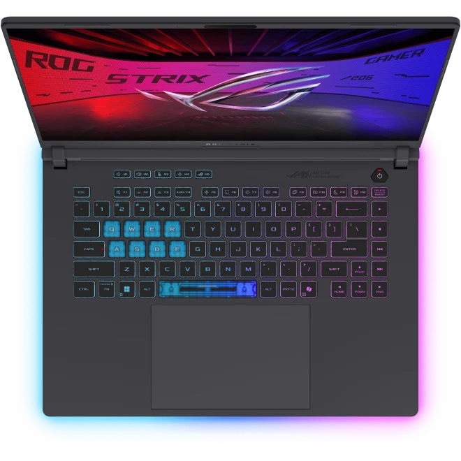 Ноутбук 16" ASUS ROG Strix G16 G615JMR-S5202 Core i7-14650HX/16Gb/SSD1Tb/RTX5060/2560x1600/NoOS/Grey