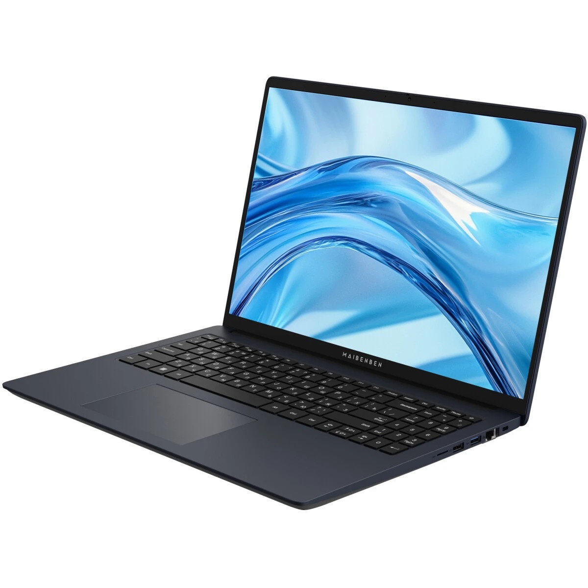 Ноутбук Maibenben Medio M643 Blue AMD Ryzen 3 4300U, 2.7 GHz - 3.7 GHz, 8192 Mb, 16" WUXGA 1920x1200