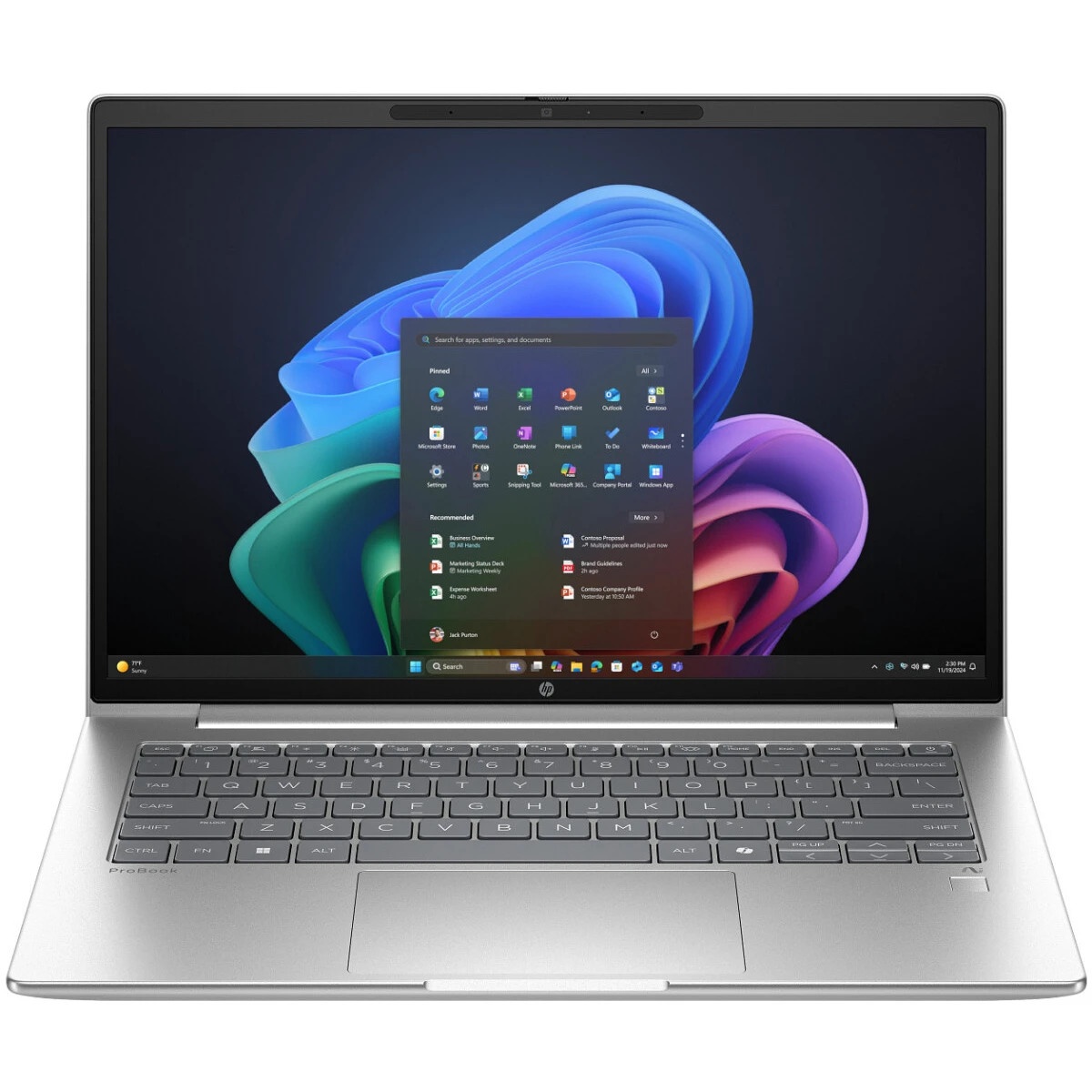 Ноутбук HP ProBook 4 G1q Snapdragon X X1-26-100 16Gb SSD512Gb Intel Iris Xe graphics 14" FHD (1920x1