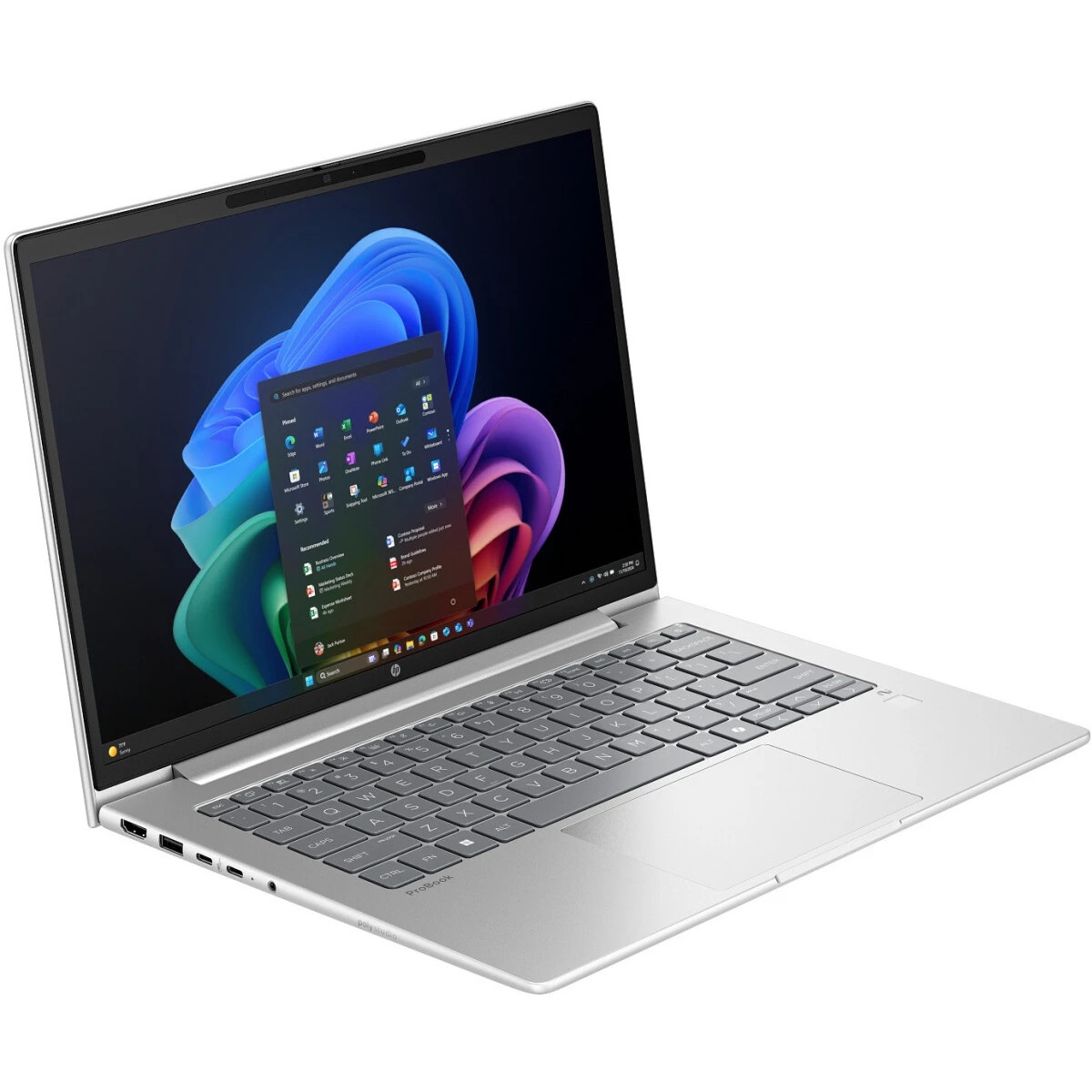 Ноутбук HP ProBook 4 G1q Snapdragon X X1-26-100 16Gb SSD512Gb Intel Iris Xe graphics 14" FHD (1920x1