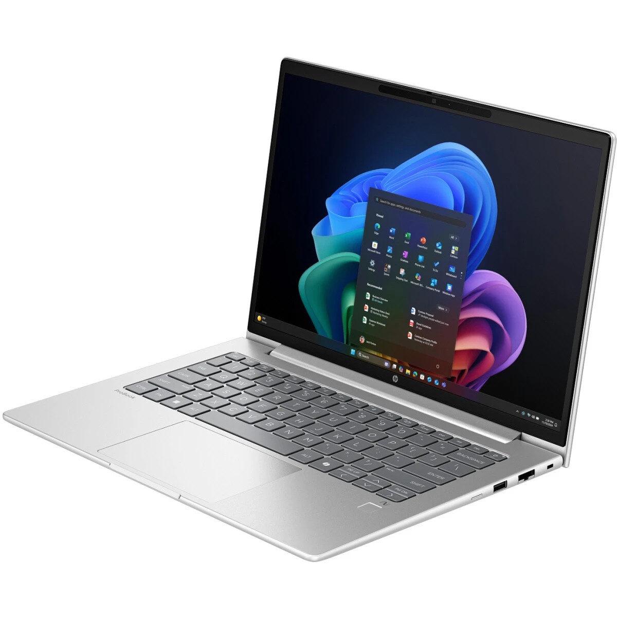 Ноутбук HP ProBook 4 G1q Snapdragon X X1-26-100 16Gb SSD512Gb Intel Iris Xe graphics 14" FHD (1920x1