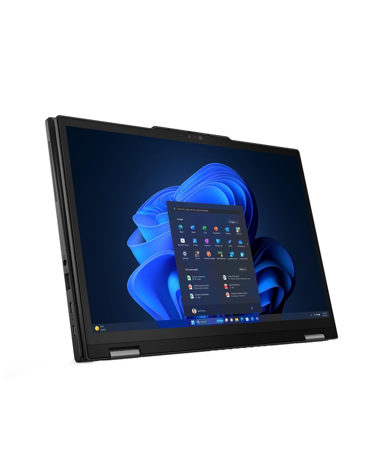 Ноутбук Lenovo ThinkPad X13 2-in1 G5, 13.3" Touch WUXGA IPS AG 100%sRGB, U5-125U, 16GB, 512 SSD, Int