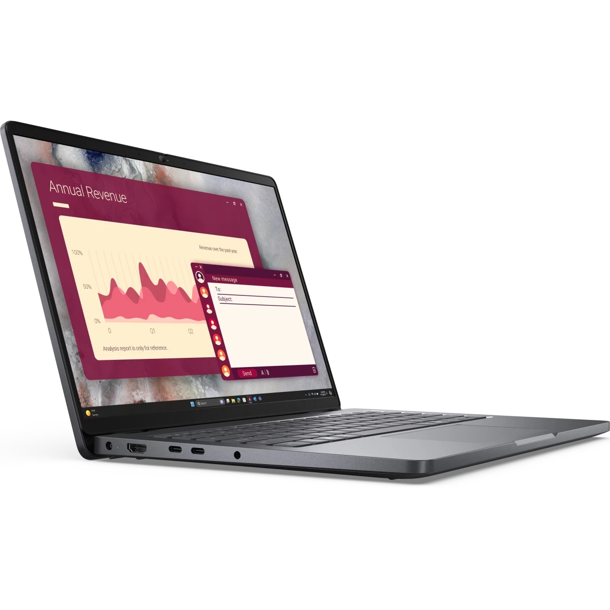 Ноутбук Dell Pro 14 Core Ultra 7 255U 16Gb SSD512Gb Intel Graphics 14" WVA FHD+ (1920x1200) Linux gr