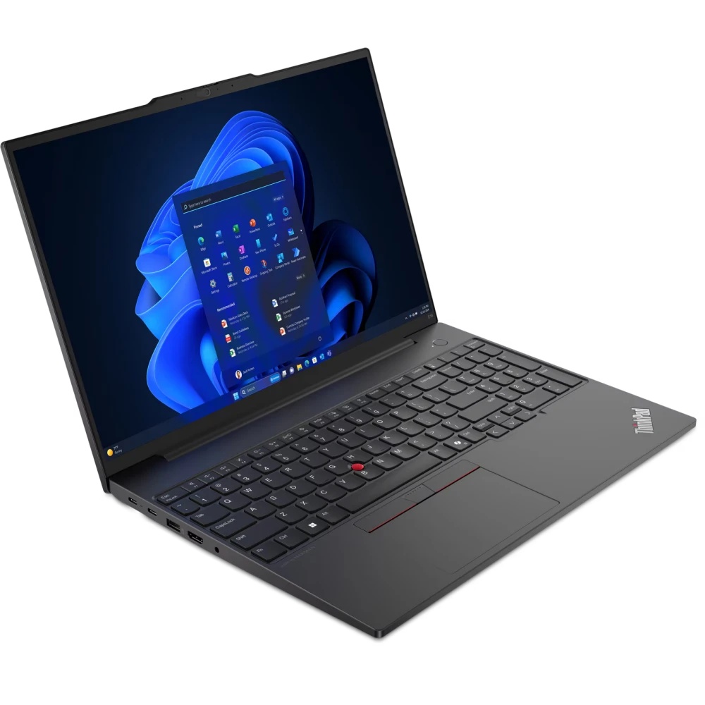 Ноутбук Lenovo ThinkPad E16 G2 Ryzen 7 7735U 16Gb SSD512Gb AMD Radeon Graphics 680M 16" IPS WUXGA (1