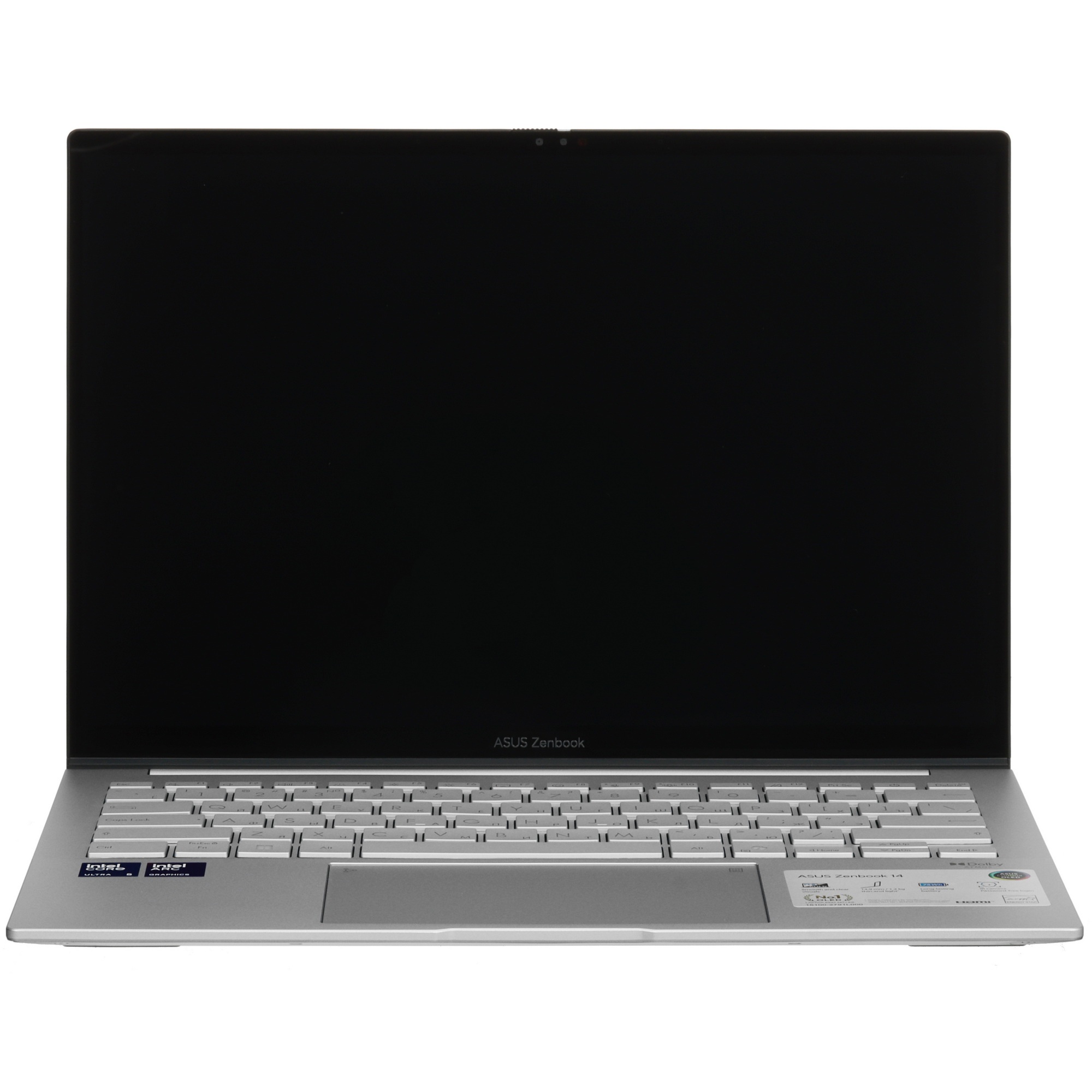 Ноутбук 14" ASUS Zenbook 14 UX3405CA-QL549 Core Ultra 5 225H/16Gb/SSD512Gb/IntelArc/1920x1200/OLED/T