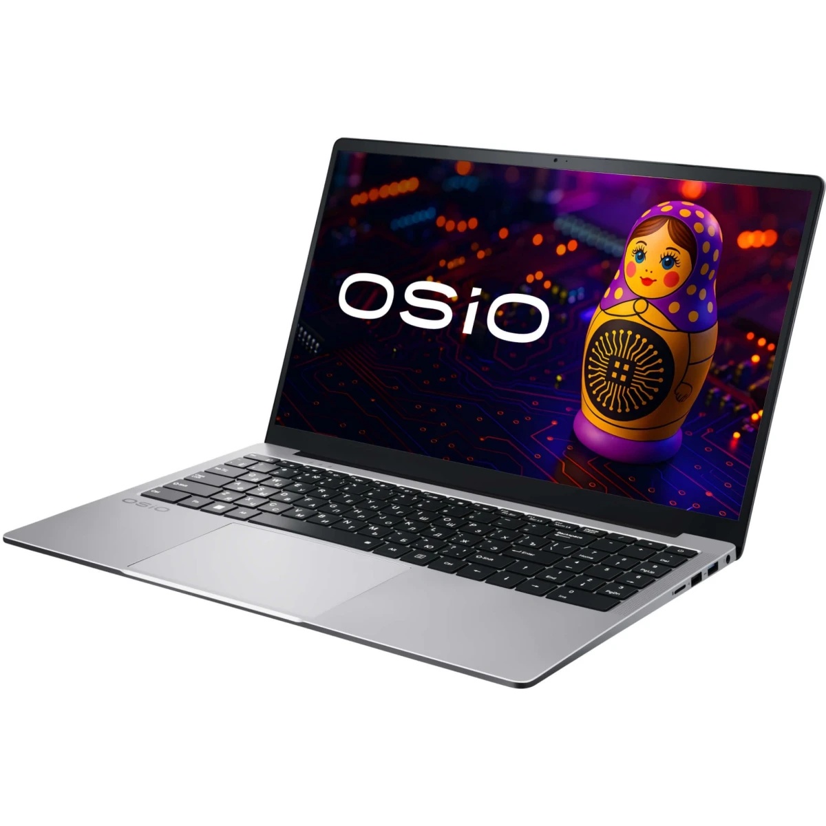 Ноутбук Osio FocusLine F150a-026 Ryzen 5 5560U 16Gb SSD512Gb Intel UHD Graphics 15" IPS FHD (1920x10