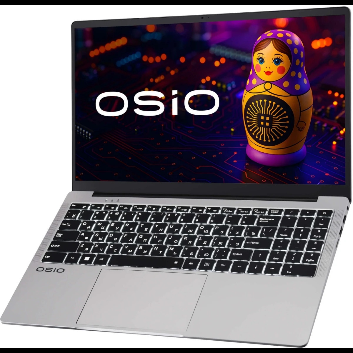 Ноутбук Osio FocusLine F150a-026 Ryzen 5 5560U 16Gb SSD512Gb Intel UHD Graphics 15" IPS FHD (1920x10