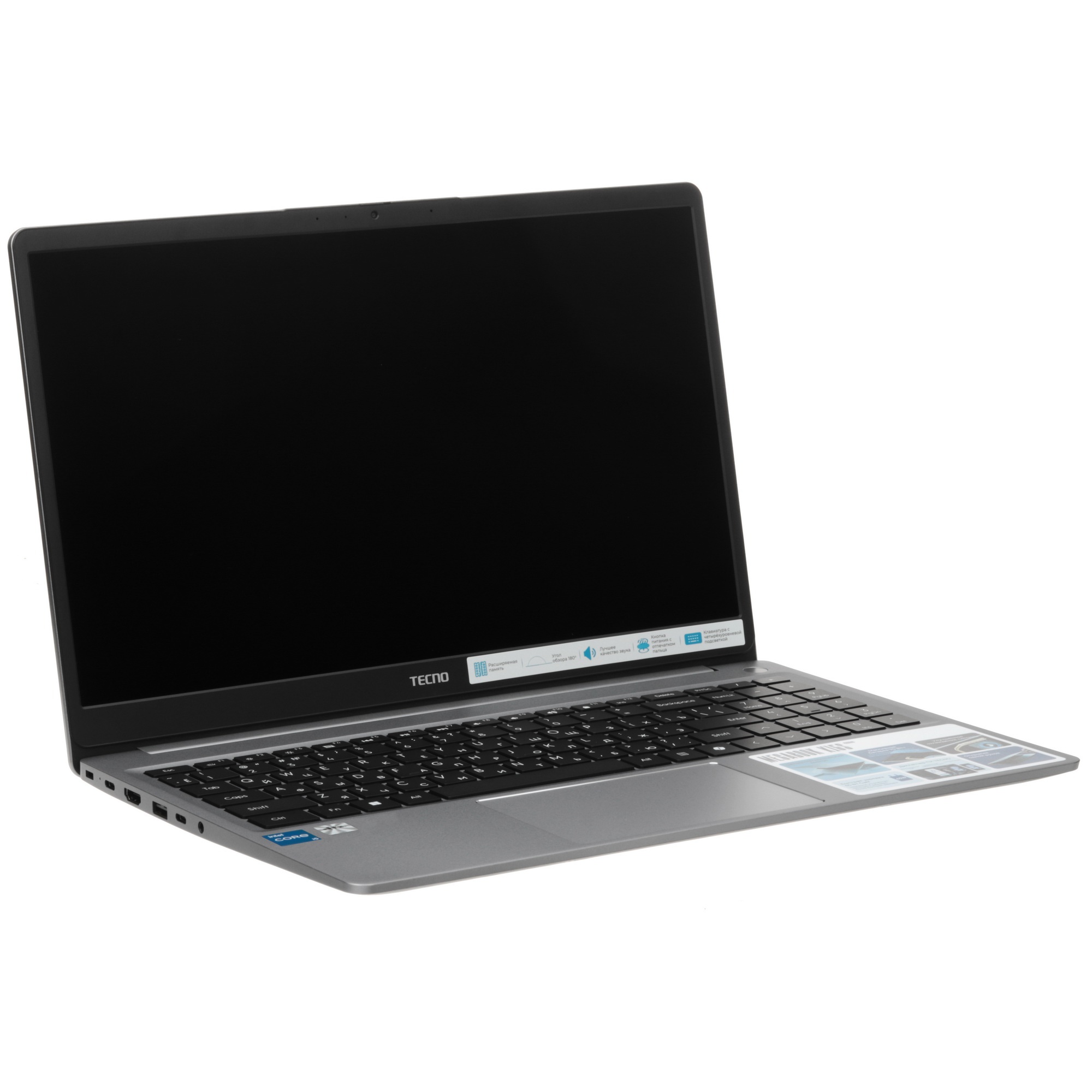 Ноутбук&nbsp;15.6"&nbsp;TECNO&nbsp;Megabook&nbsp;K15S&nbsp;K15SRA&nbsp;Core&nbsp;i5-13420H/16Gb/SSD1Tb/IntelUHD/FHD/Win11/grey&nbsp;48949470