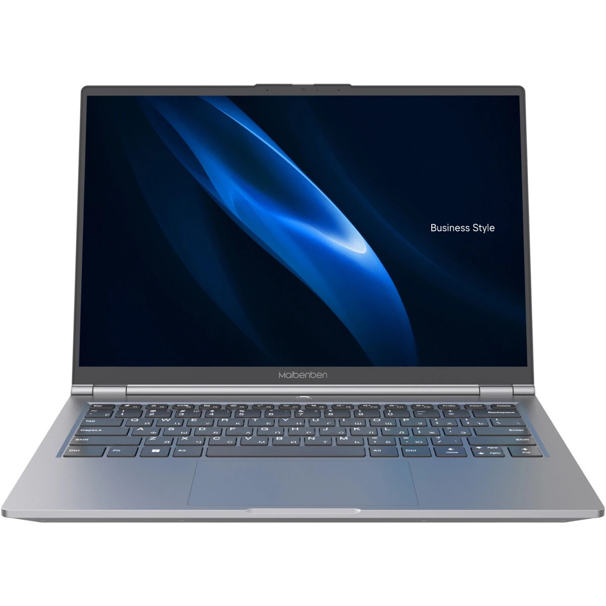 Ноутбук Maibenben B514B 14"(2880x1800 IPS)/Intel Core i5 12450H(2Ghz)/16384Mb/512PCISSDGb/Int:Intel
