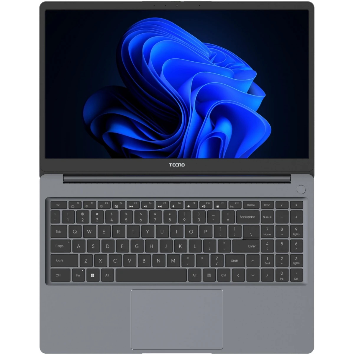 Ноутбук TECNO MegaBook K15SDA AMD Ryzen 7 5825U/16Gb/SSD1Tb/15.6"/IPS/FHD/1920x1080/60Hz/Win11/Grey/