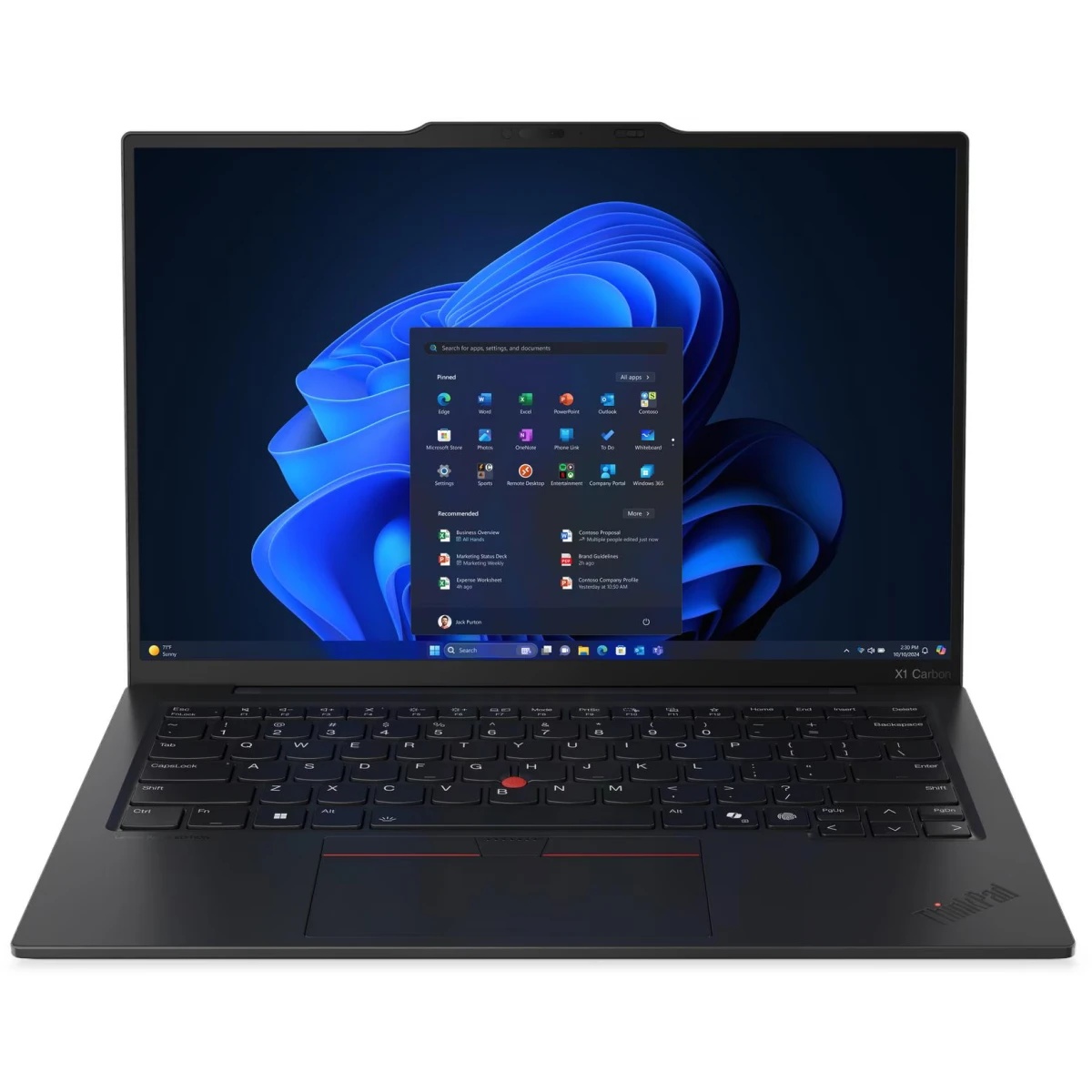 Ноутбук ThinkPad X1 Carbon G13 14" ARL 2.8K(2880x1800)OLED, Ultra 7 265H, 32GB Soldered LPDDR5x, 1TB