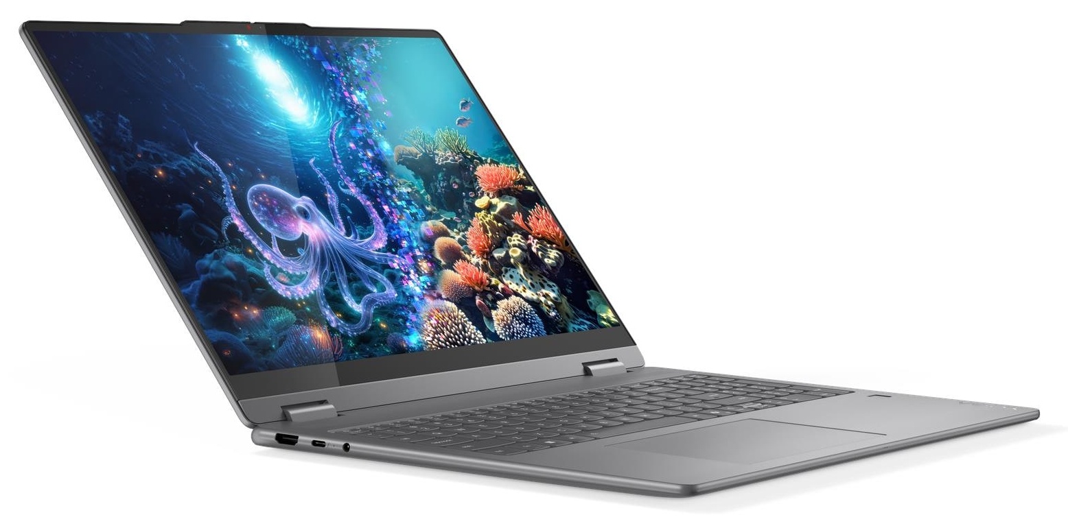 Ноутбук Lenovo Yoga 7 2-in-1 16ILL10 (КЛАВ.РУС.ГРАВ.) Luna Grey 16" WUXGA (1920x1200) Touch 300nits