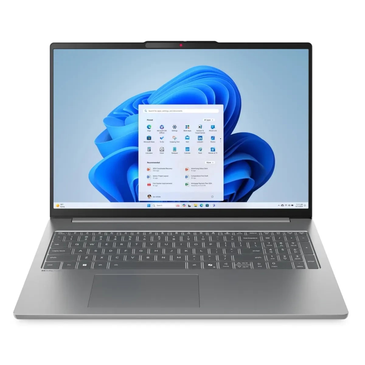 Ноутбук Lenovo IdeaPad Slim 5 16AKP10/16" OLED 2.8K 2880x1800/AMD Ryzen AI 5 340/16 Gb/512 Gb SSD/AM
