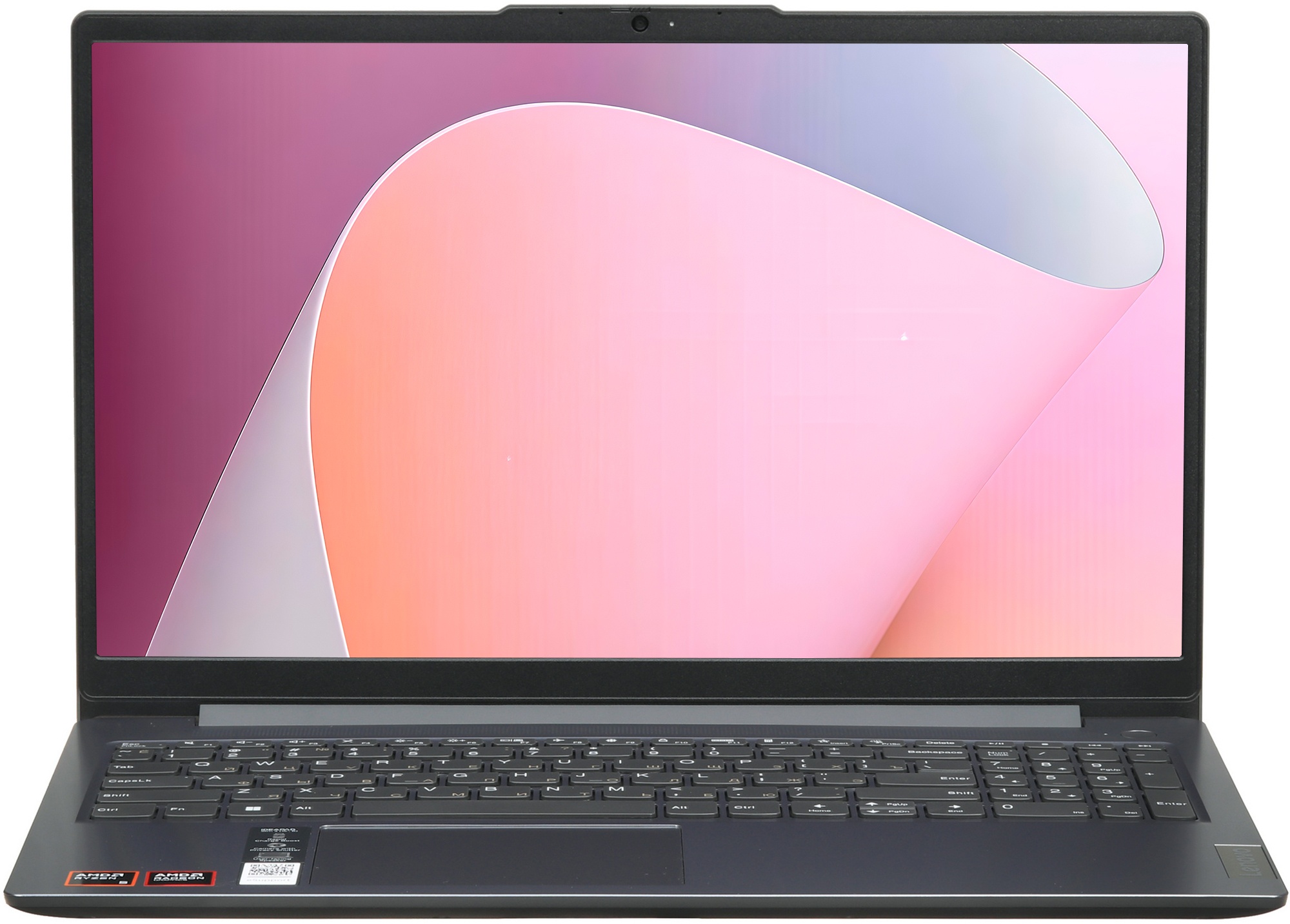 Ноутбук Lenovo IP3 Slim 15AMN8 15.6" FHD IPS, AMD R3-7320U, 8Gb, 512Gb SSD, no OS, серый (82XQ00XLSA