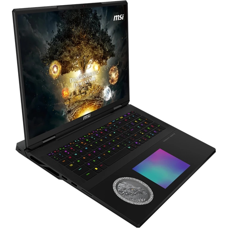 Ноутбук MSI Titan Dragon Edition 18 HX AI A2XWJG-205RU черный Core Ultra 9 285HX 64Gb SSD4Tb NVIDIA