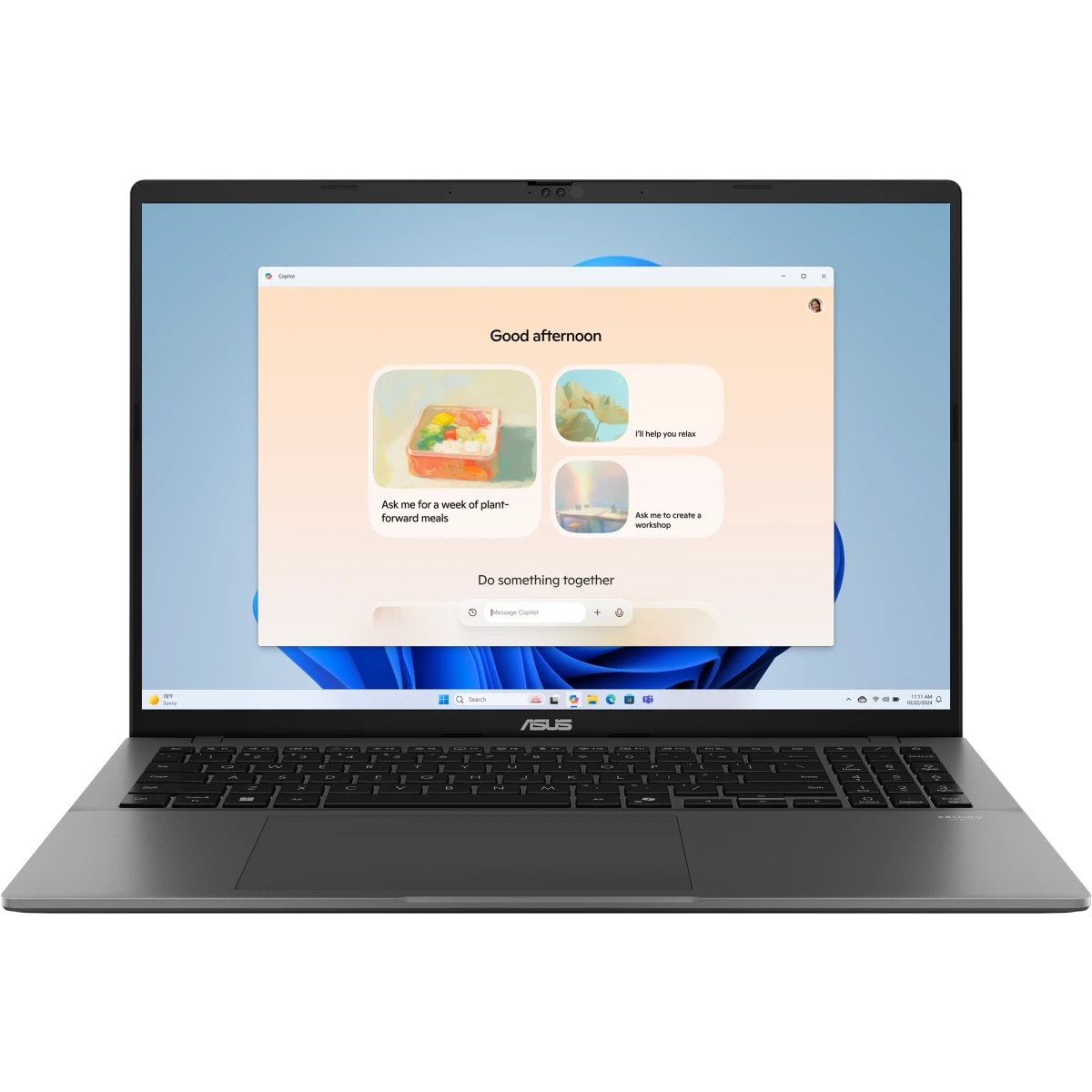 Ноутбук Asus VivoBook S16 S3607CA-SH136 Core Ultra 7 255H 32Gb SSD1Tb Intel Arc 16" OLED WUXGA (1920