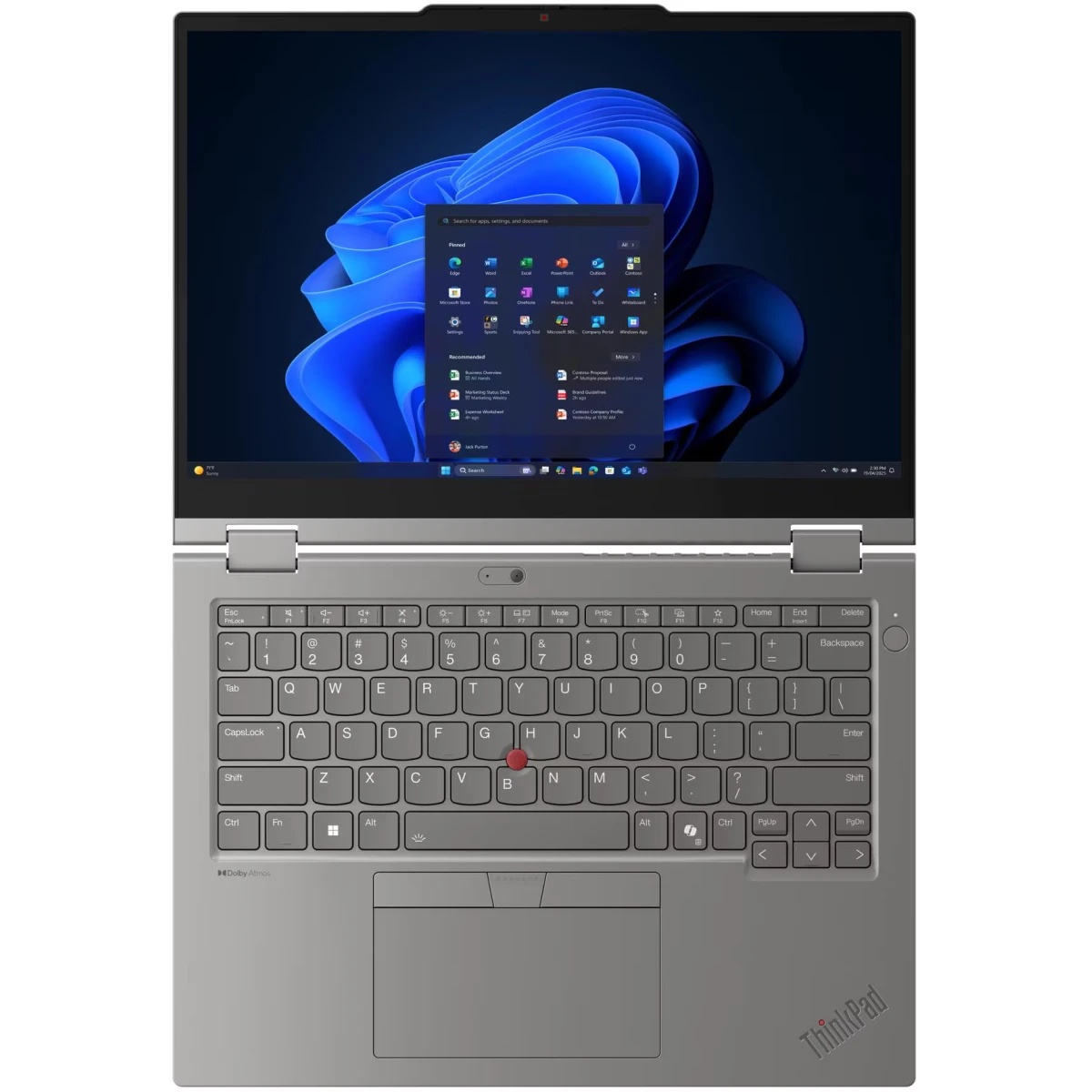 Ноутбук ThinkPad L13 2-in-1 Gen 6 13.3" WUXGA (1920x1200) IPS MT 400N, Ultra 7 255U, 32GB LPDDR5x-74