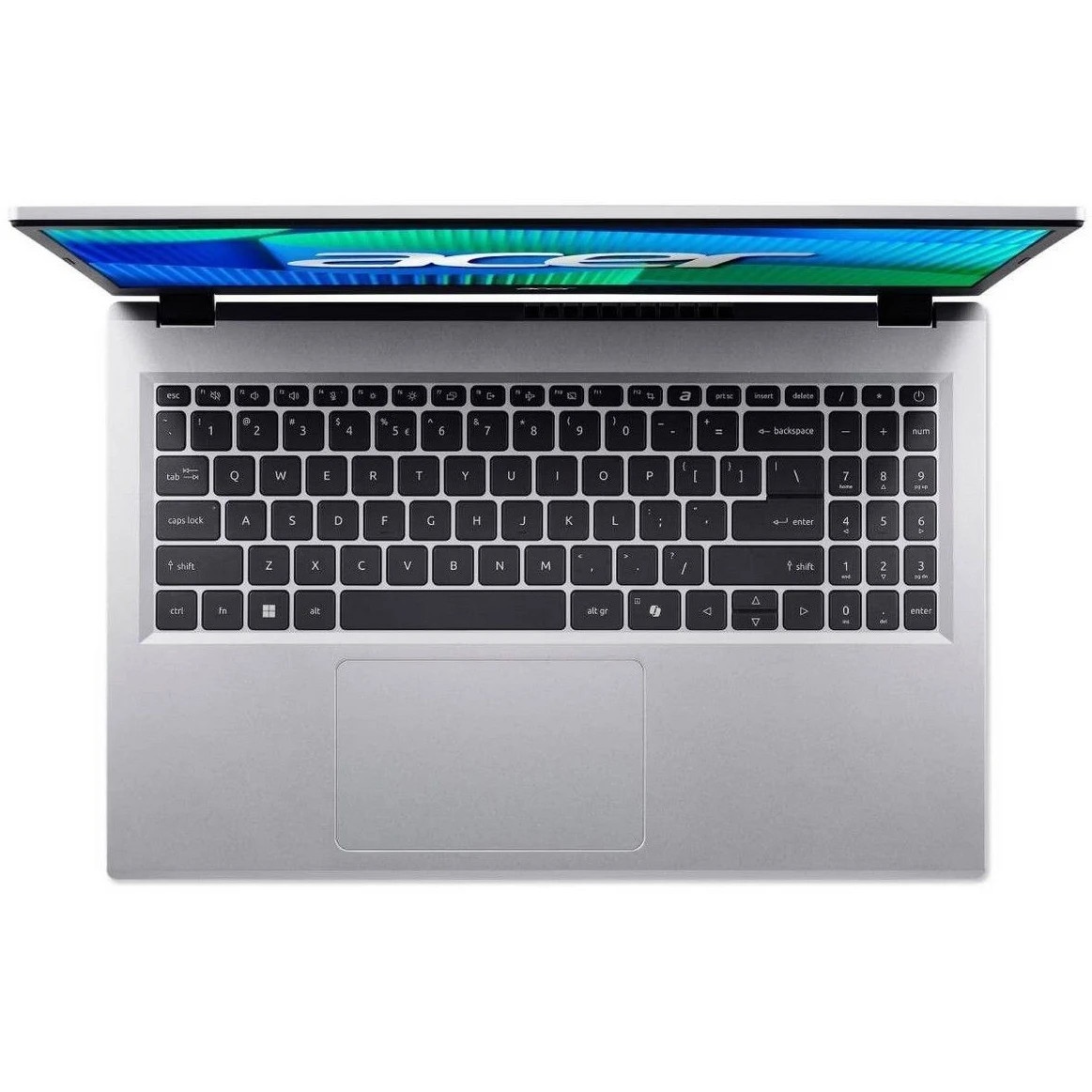 Ноутбук 15.6" IPS FHD Acer Extensa EX215-57-59AM silver (Core i5 1334U/16Gb/1Tb SSD/VGA int/noOS) (N