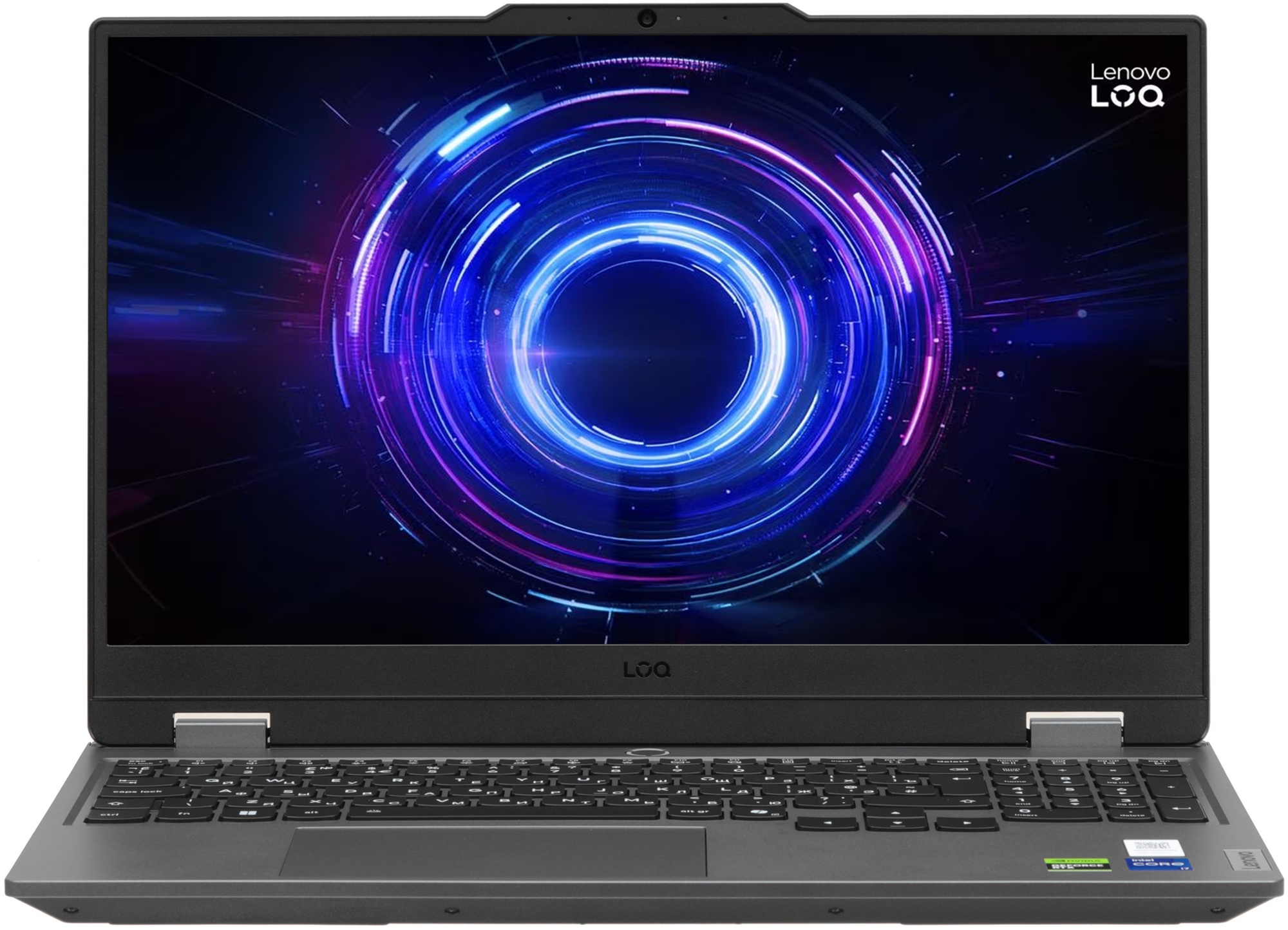 Ноутбук Lenovo LOQ 15IRX10/15.6" Full HD 1920x1080/Intel Core i7 14700HX/24 Gb/512 Gb SSD/nVidia GeF