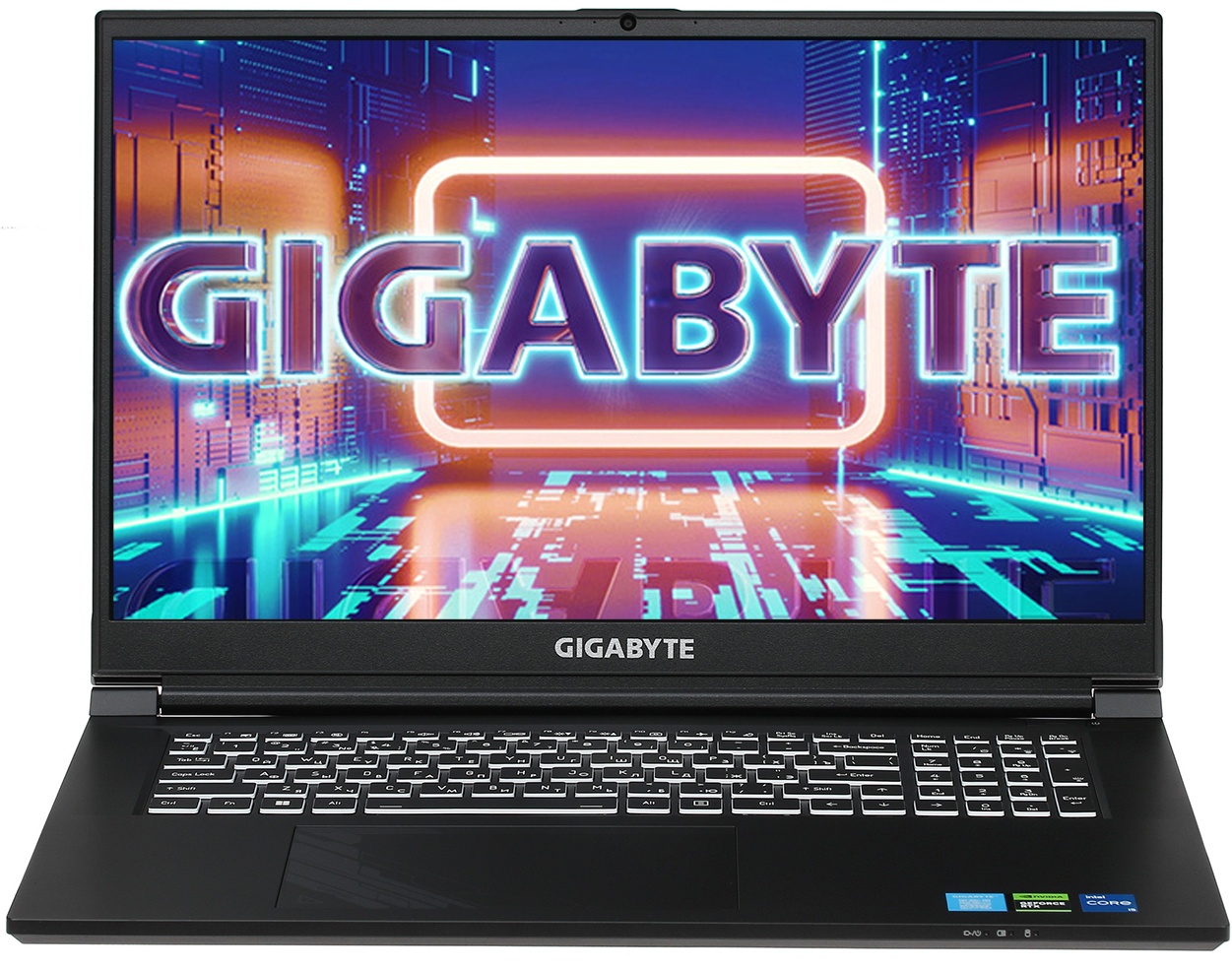 Ноутбук Gigabyte G7 MF 17.3" IPS FHD 144hz/Intel Core i5 12500H/16Gb/SSD512Gb/Nvidia RTX4050 6Gb/Win