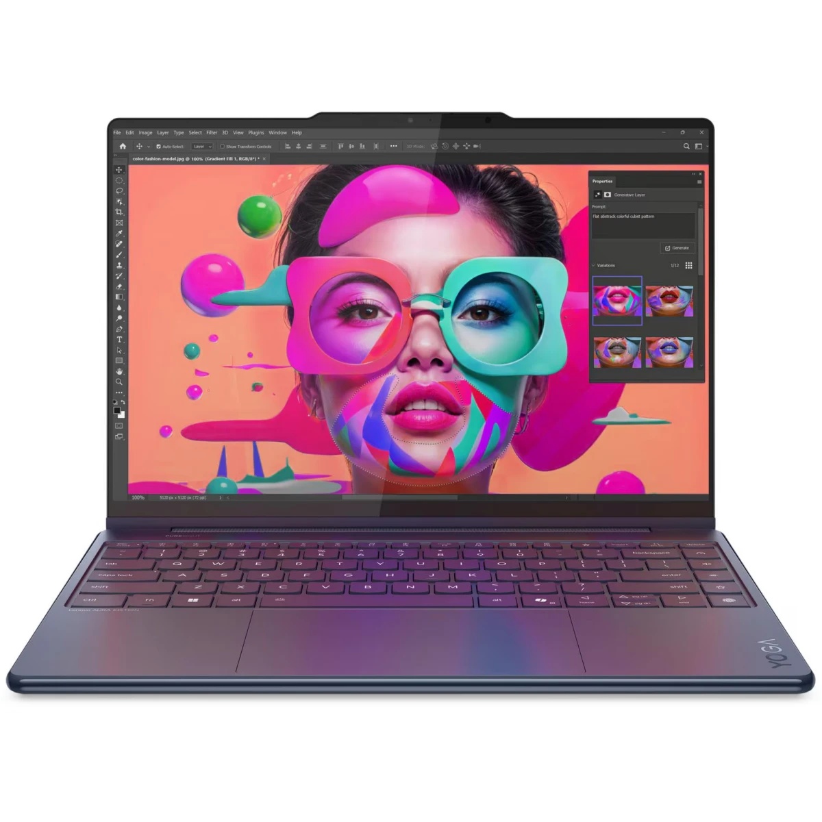 Ноутбук 14" Lenovo Yoga 9 2-in-1 14ILL10 Core Ultra 7 258V/32Gb/SSD1Tb/IntelArc/4K/OLED/Touch/Win11P