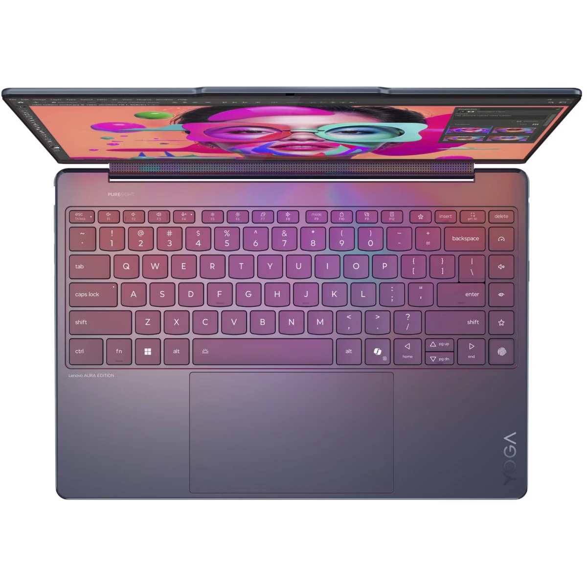 Ноутбук 14" Lenovo Yoga 9 2-in-1 14ILL10 Core Ultra 7 258V/32Gb/SSD1Tb/IntelArc/4K/OLED/Touch/Win11P